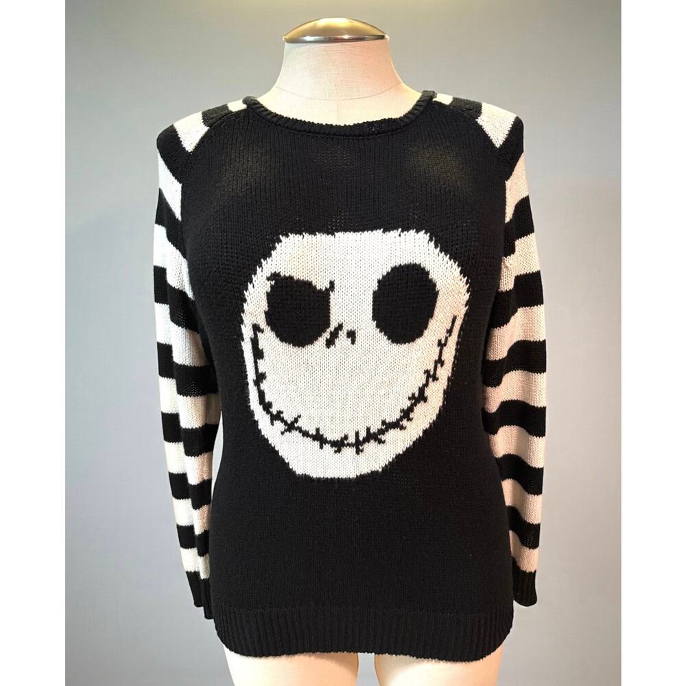 Torrid Disney Nightmare Before Christmas‎ Jack Skellington Sweater 1X 1 14/16